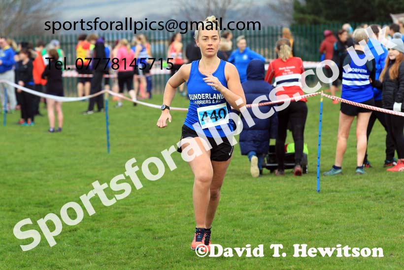 Senior Women and Masters Womens 2022 Birtley Cross Country Relays. Photo: David T. Hewitson/Sports for All Pics